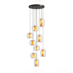 Alabaster Glass Cylinder Pendant Light – product view 98