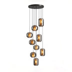 Alabaster Glass Cylinder Pendant Light – product view 99