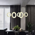 Alabaster Ring Pendant Light – product view 2