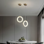 Alabaster Ring Pendant Light – product view 8