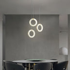 Alabaster Ring Pendant Light – product view 9