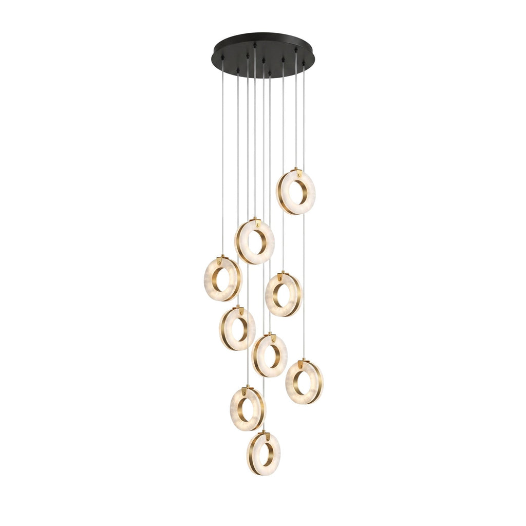 Alabaster Ring Pendant Light – product view 21
