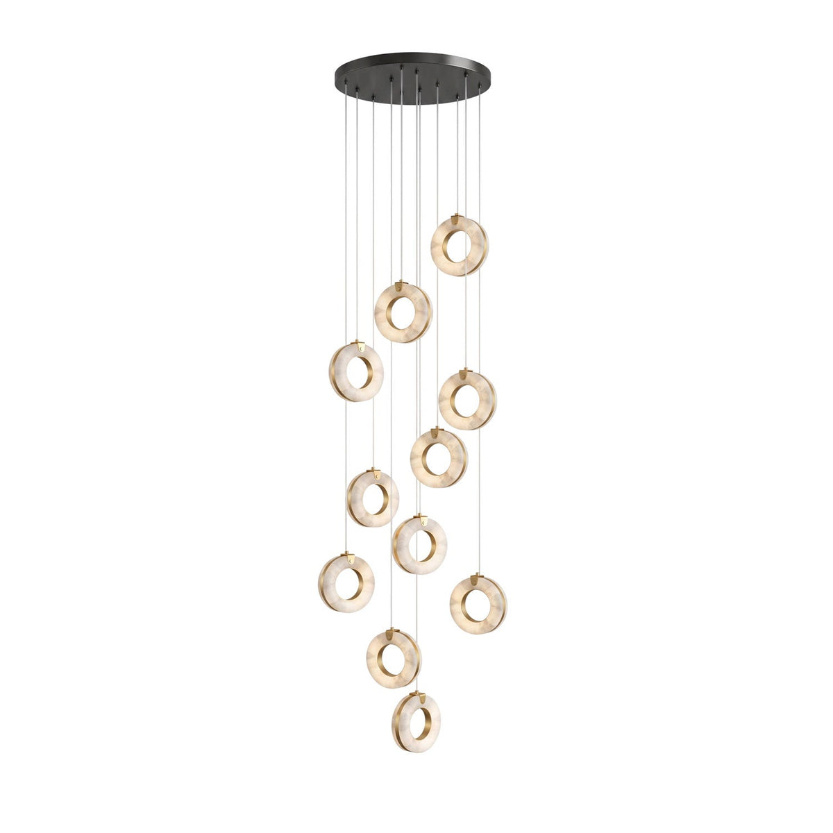 Alabaster Ring Pendant Light – product view 22