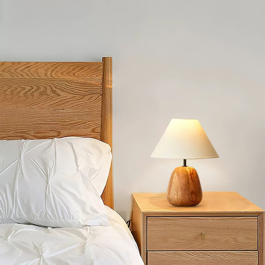 Groove Wood Table Lamp — product view 5