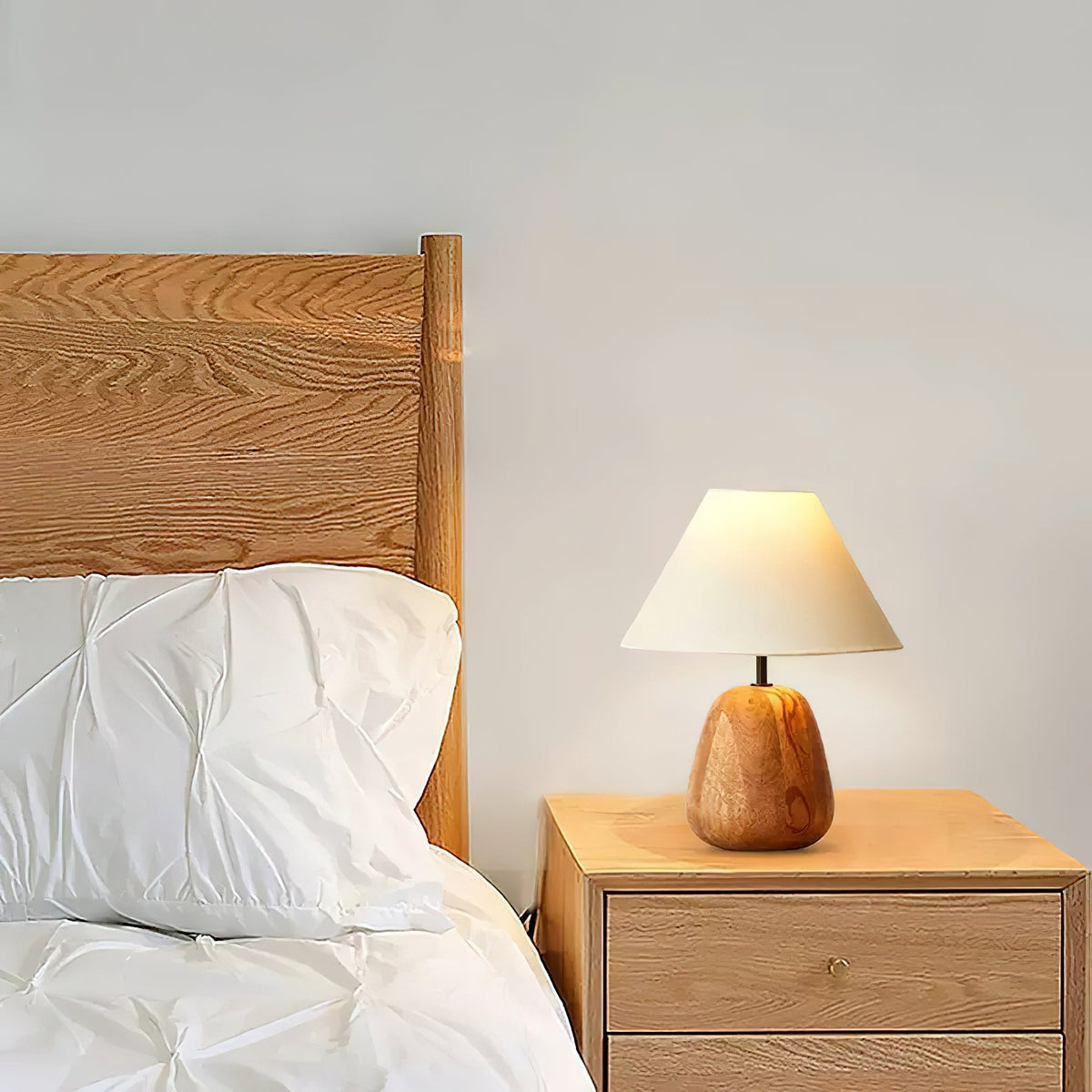 Groove Wood Table Lamp — product view 5