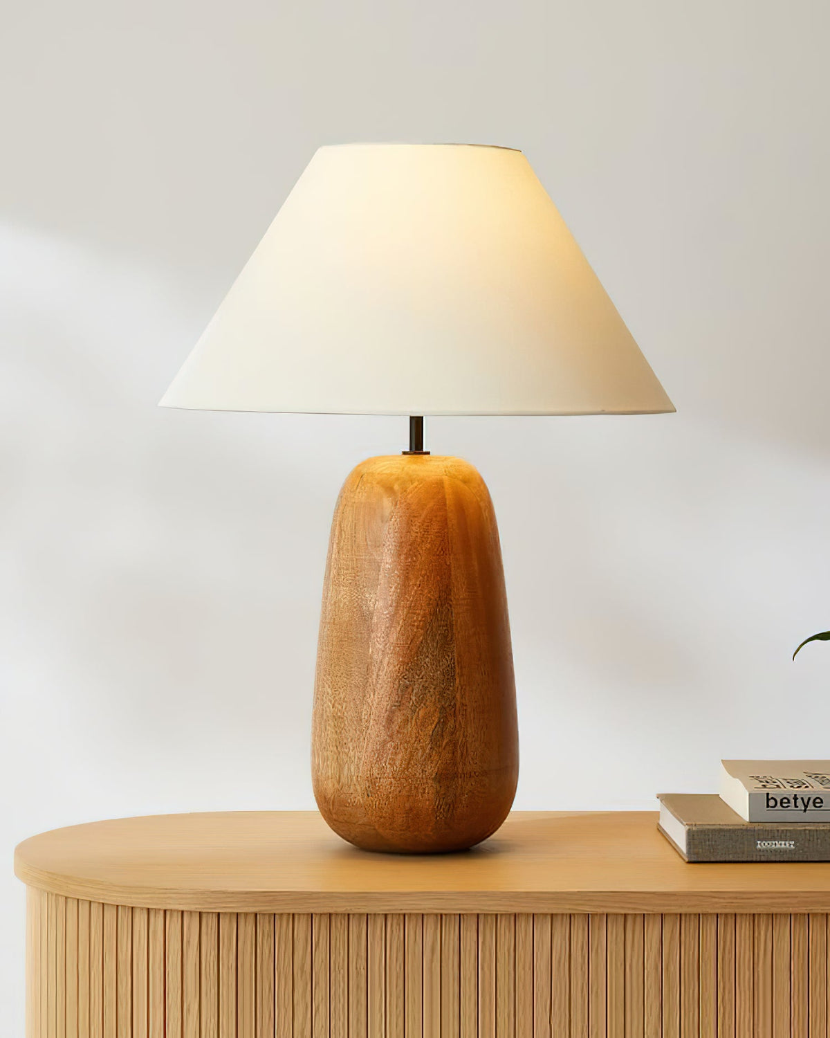 Groove Wood Table Lamp — product view 6