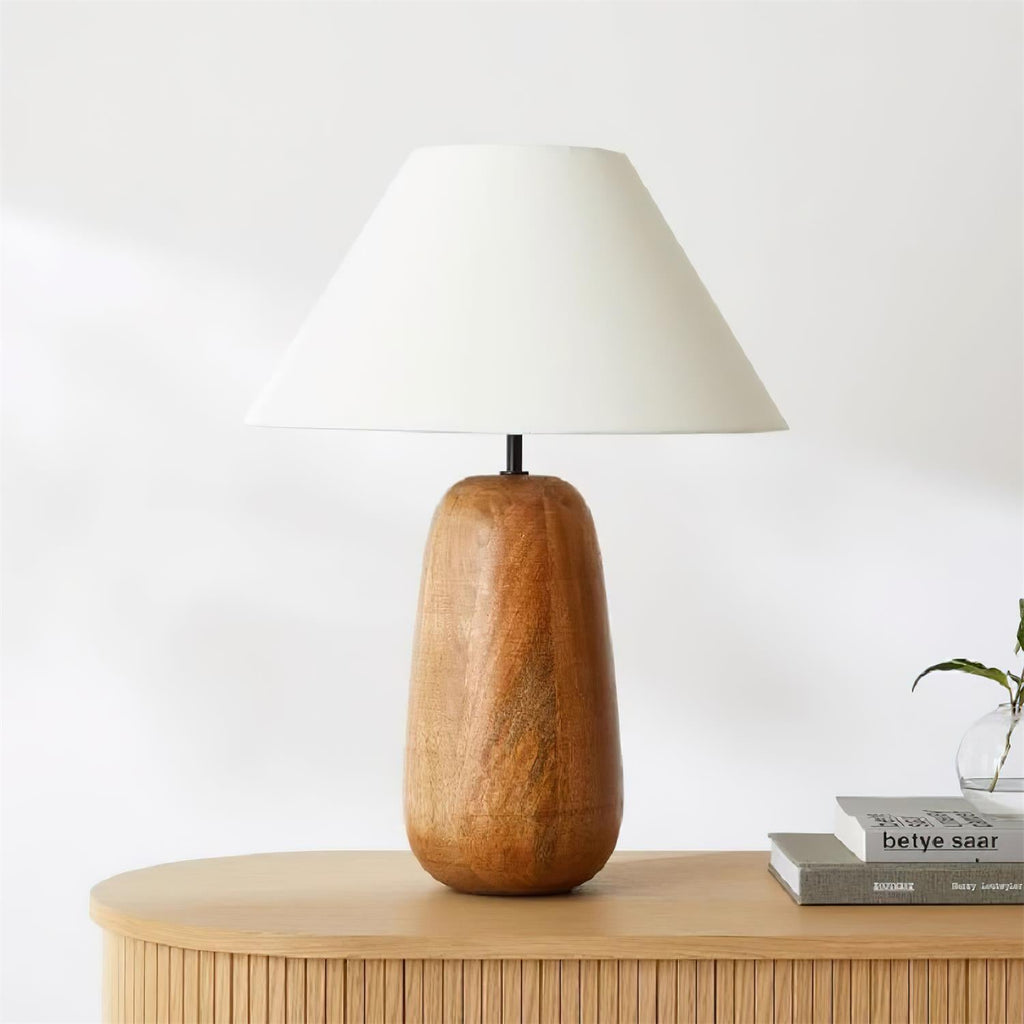 Groove Wood Table Lamp — product view 8