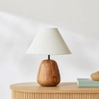 Groove Wood Table Lamp — product view 10