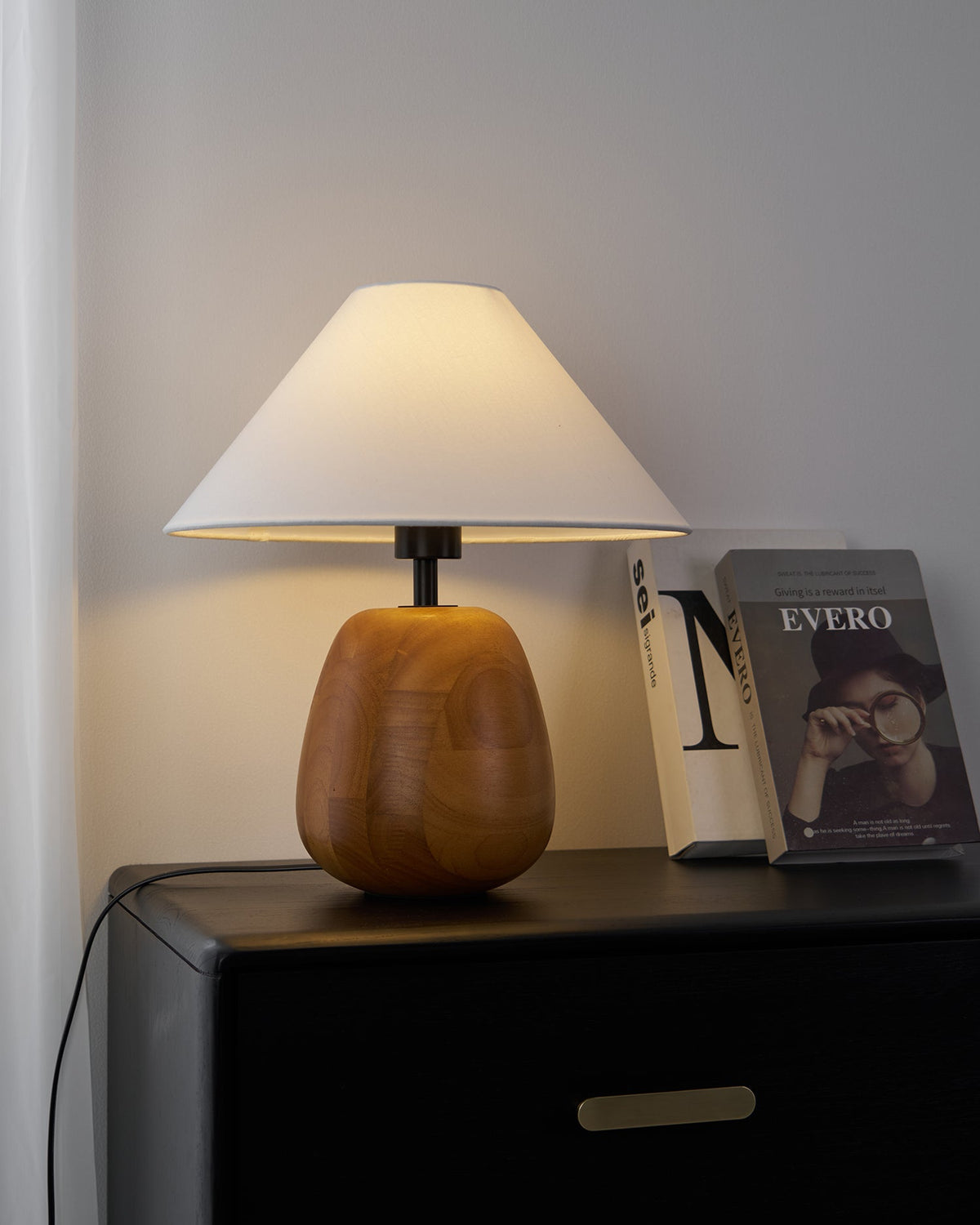 Groove Wood Table Lamp — product view 19