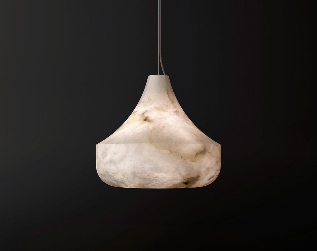 Alabaster Veil Pendant Light – product view 3