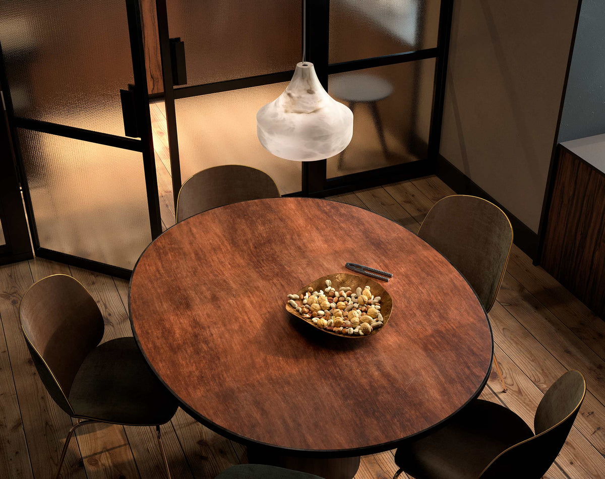 Alabaster Veil Pendant Light – product view 10