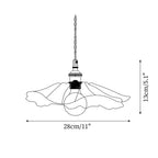 Flower Glass Plug In Pendant Lamp — product view 5