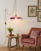 Flower Glass Plug In Pendant Lamp — product view 13