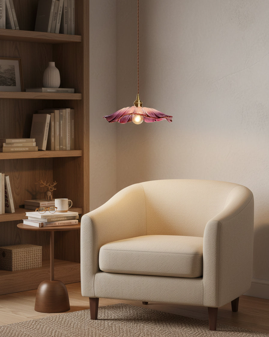 Flower Glass Plug In Pendant Lamp — product view 16
