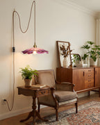 Flower Glass Plug In Pendant Lamp — product view 18