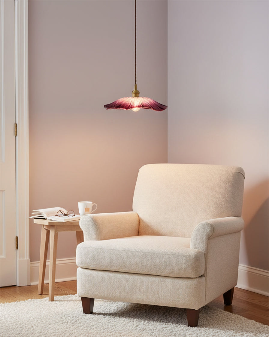 Flower Glass Plug In Pendant Lamp — product view 19
