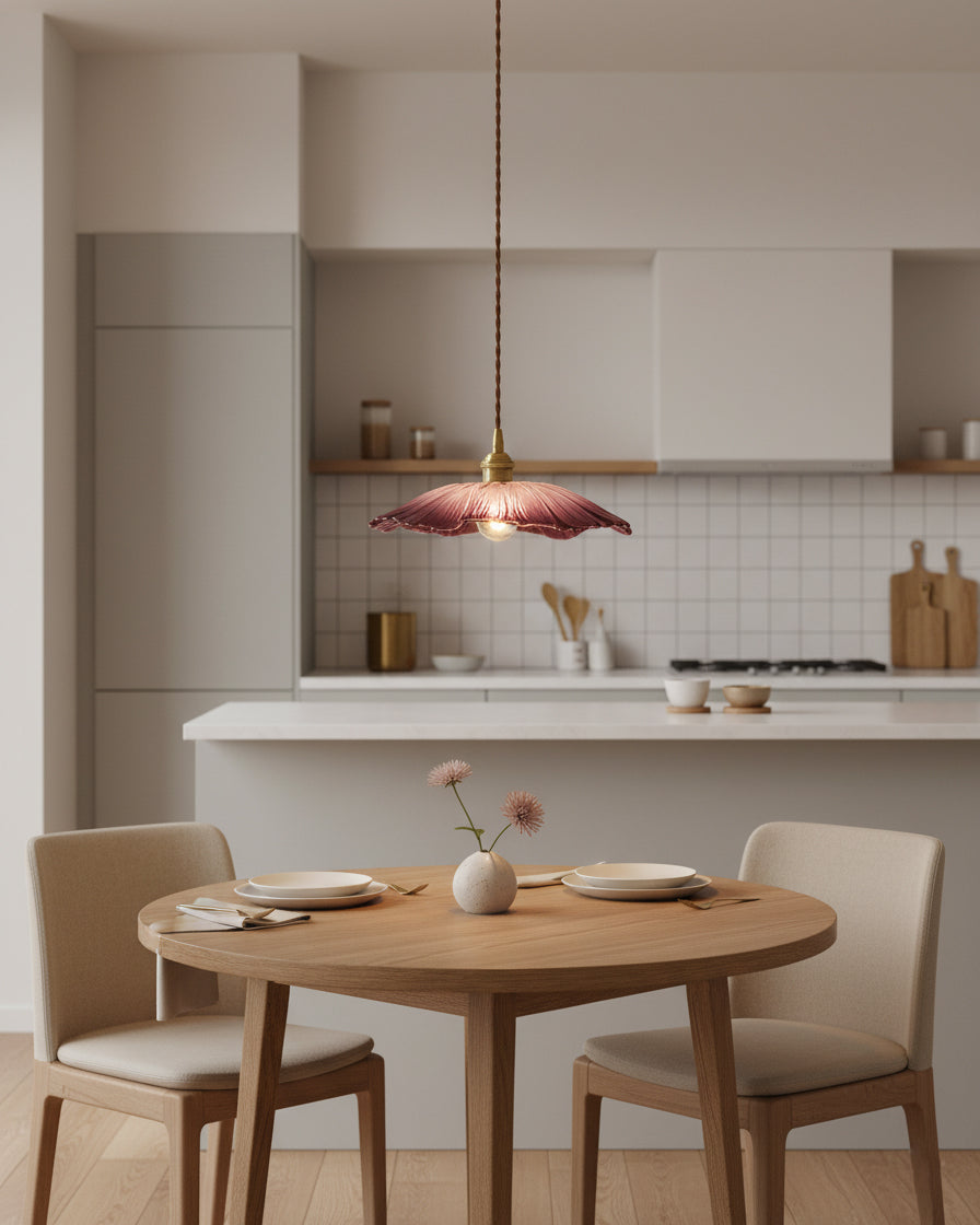 Flower Glass Plug In Pendant Lamp — product view 22