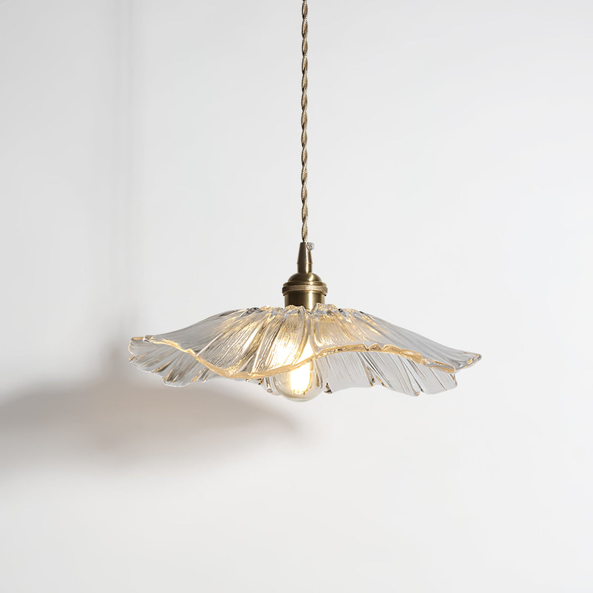 Flower Glass Plug In Pendant Lamp — product view 24