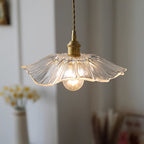 Flower Glass Plug In Pendant Lamp — product view 26