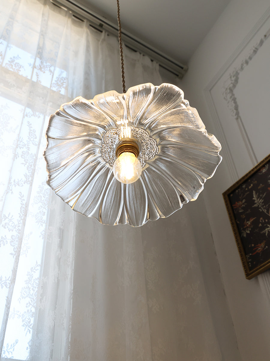 Flower Glass Plug In Pendant Lamp — product view 31