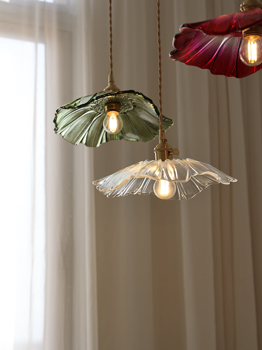 Flower Glass Plug In Pendant Lamp — product view 33