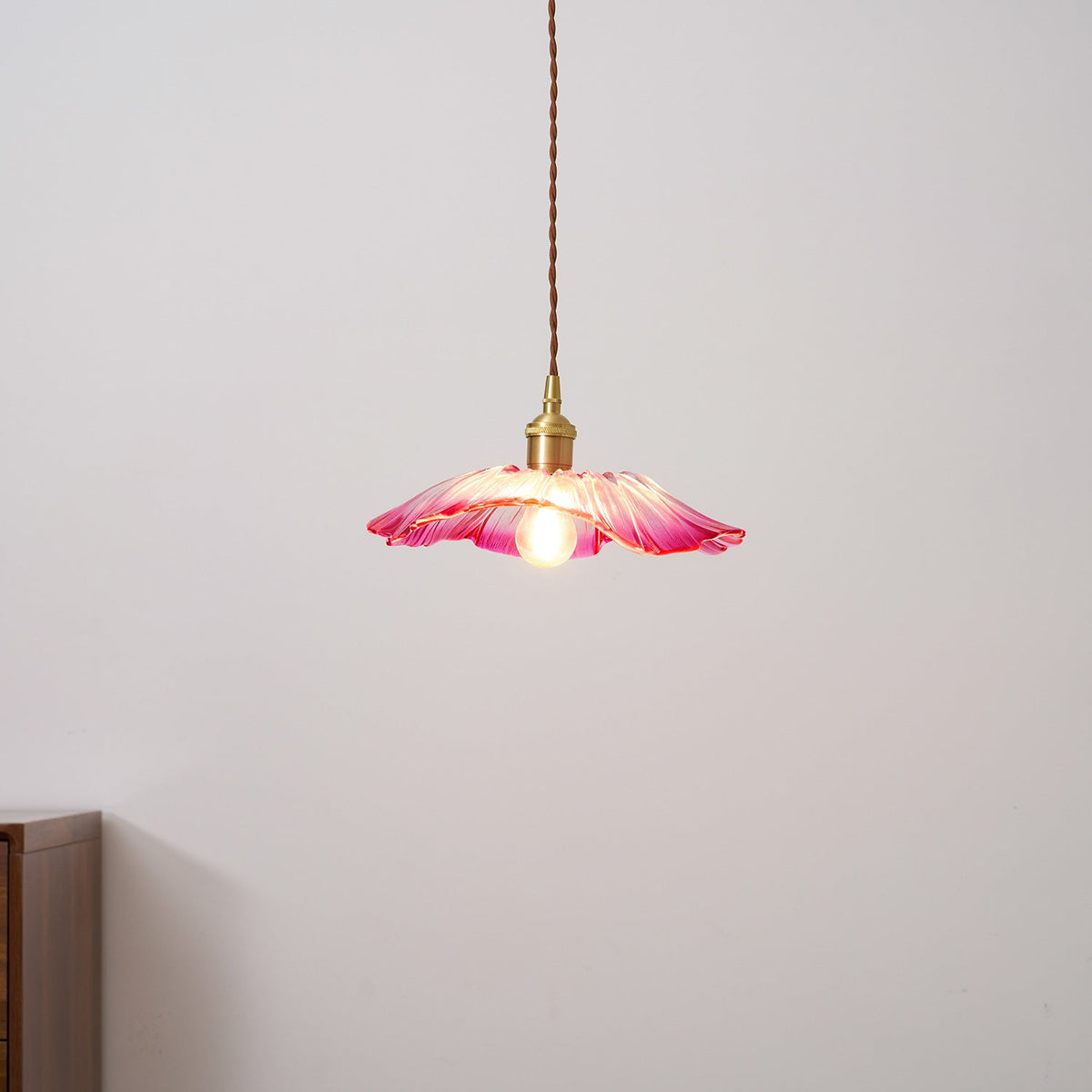 Flower Glass Plug In Pendant Lamp — product view 38