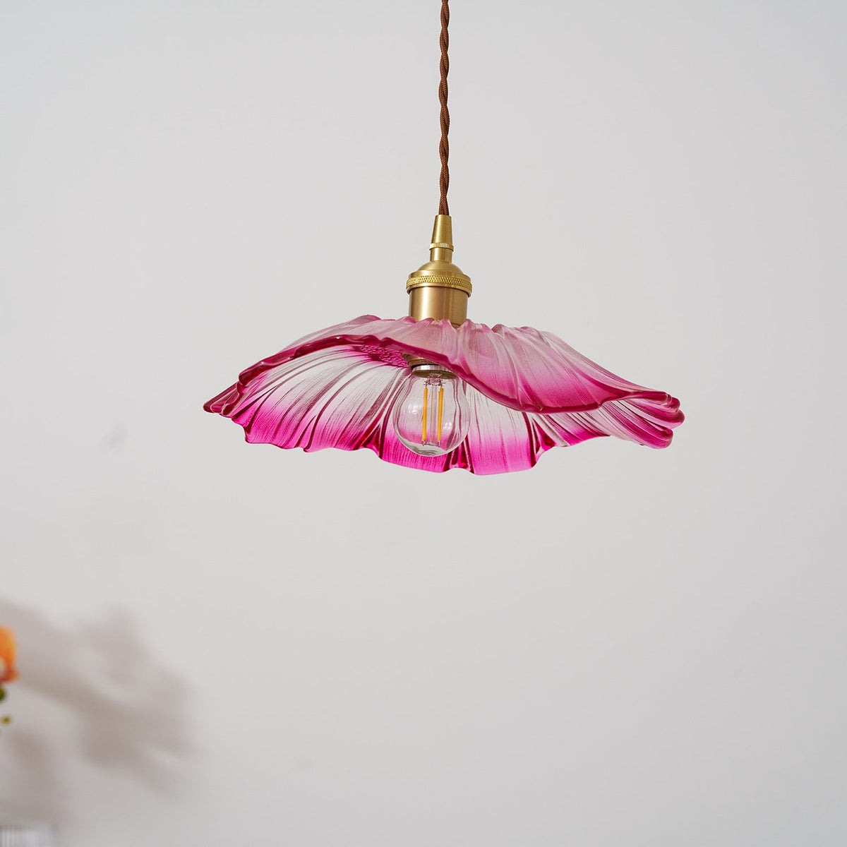 Flower Glass Plug In Pendant Lamp — product view 52