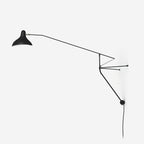 Mantis Black Metal Wall Lamp — product view 1