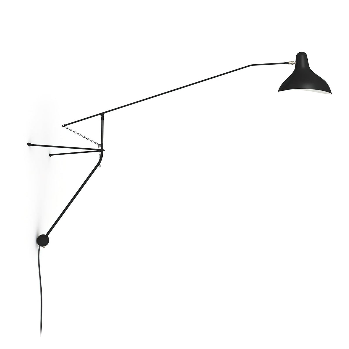 Mantis Black Metal Wall Lamp — product view 11