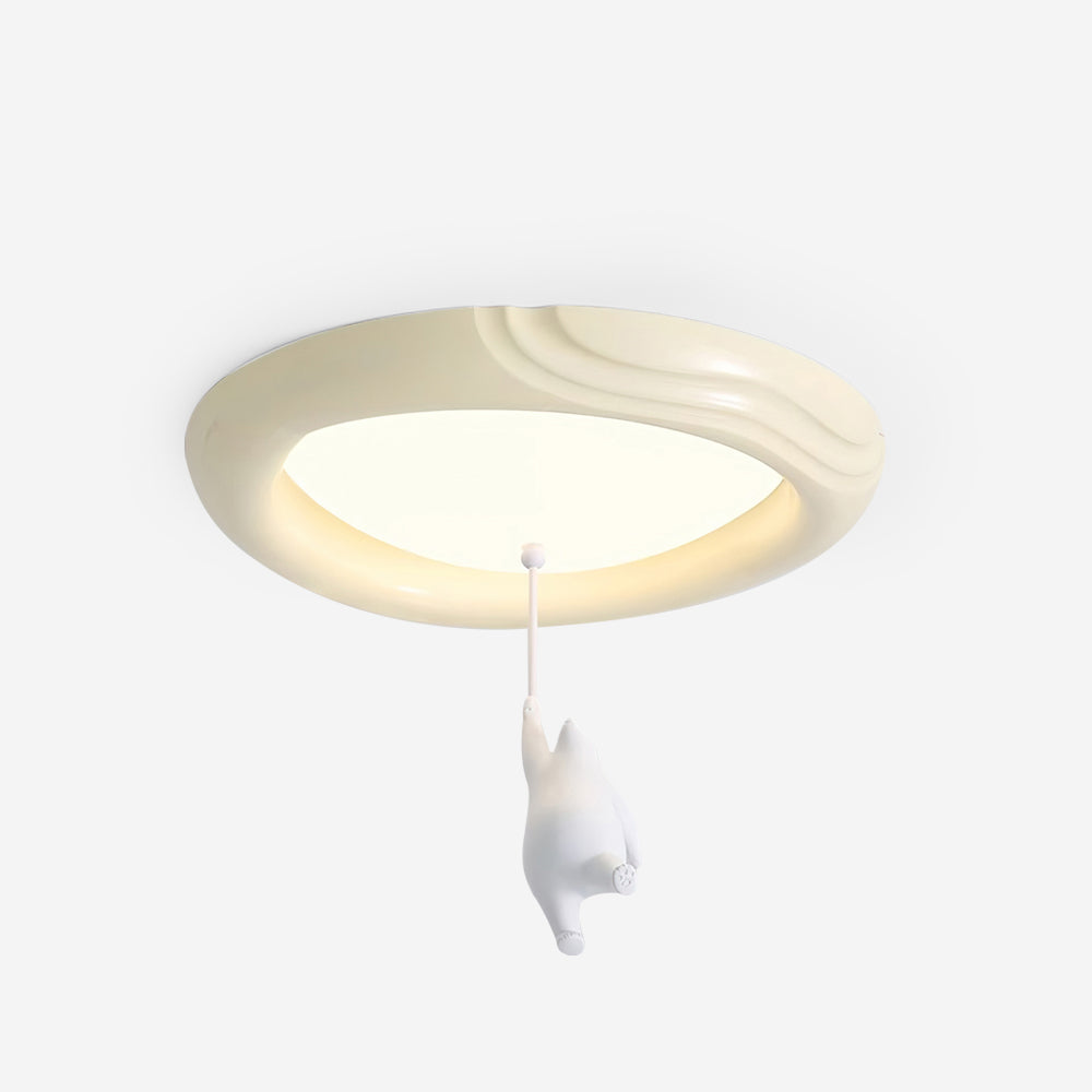 Kami Little Bear Glass Ceiling Light — product view 1