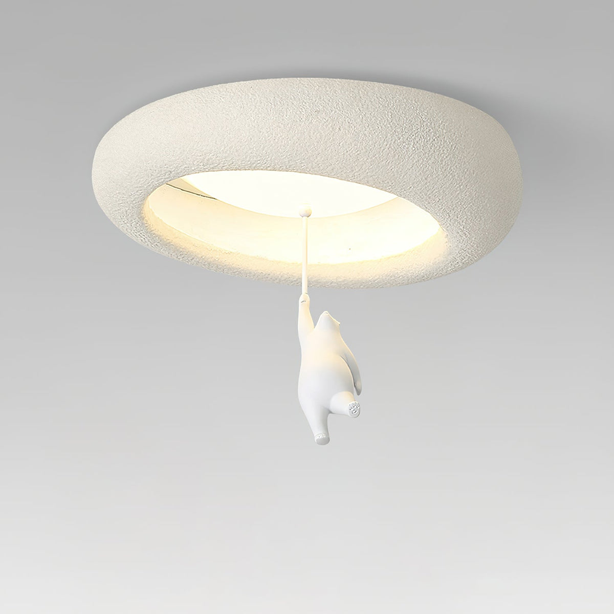 Kami Little Bear Glass Ceiling Light — product view 2