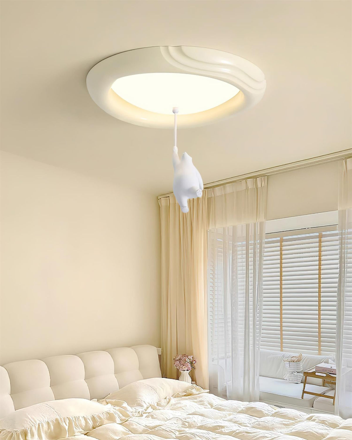 Kami Little Bear Glass Ceiling Light — product view 8
