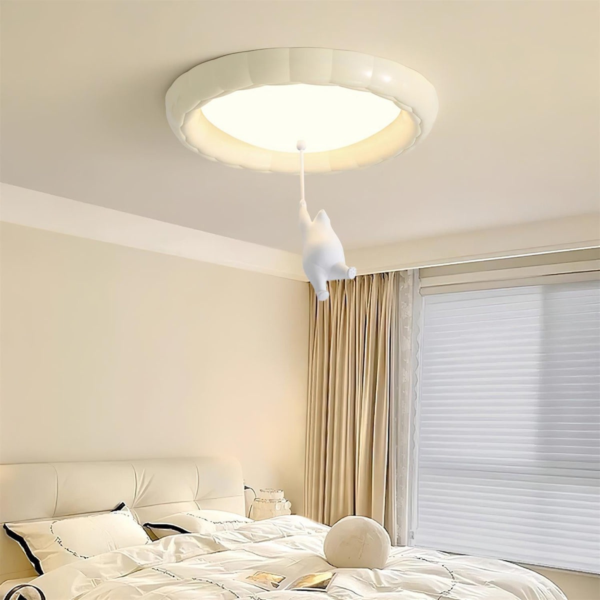 Kami Little Bear Glass Ceiling Light — product view 9