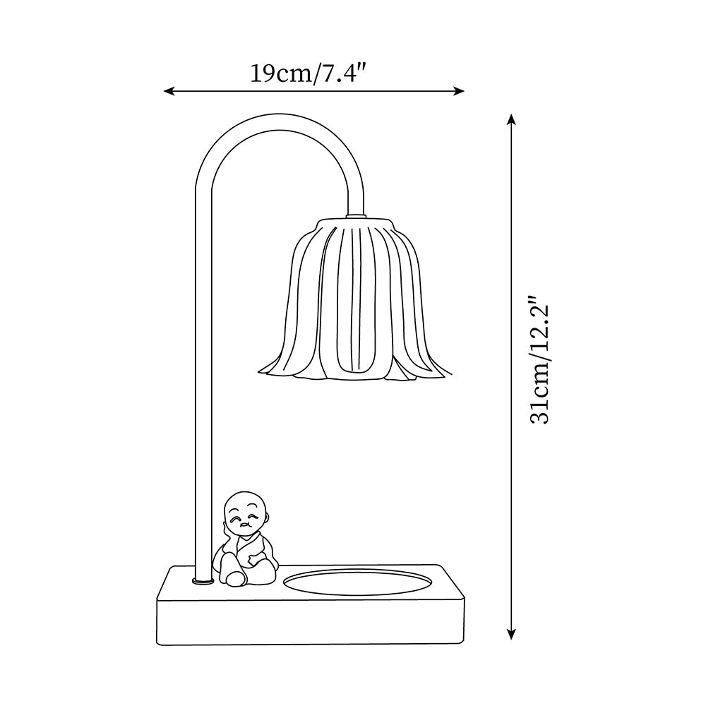 Rina Candle Warmer Lamp — product view 5