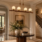 Adorned Linear Chandelier – product view 3