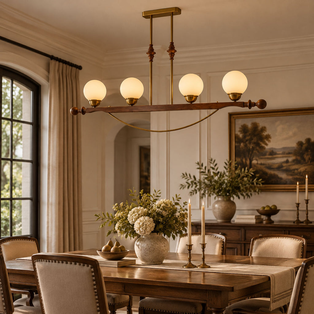 Adorned Linear Chandelier – product view 6