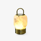 Alabaster Portable Rechargeable Table Lamp – product view 1