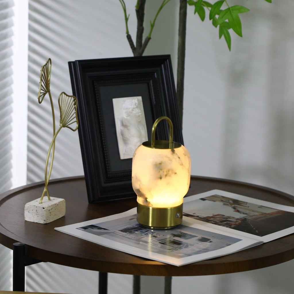Alabaster Portable Rechargeable Table Lamp – product view 10