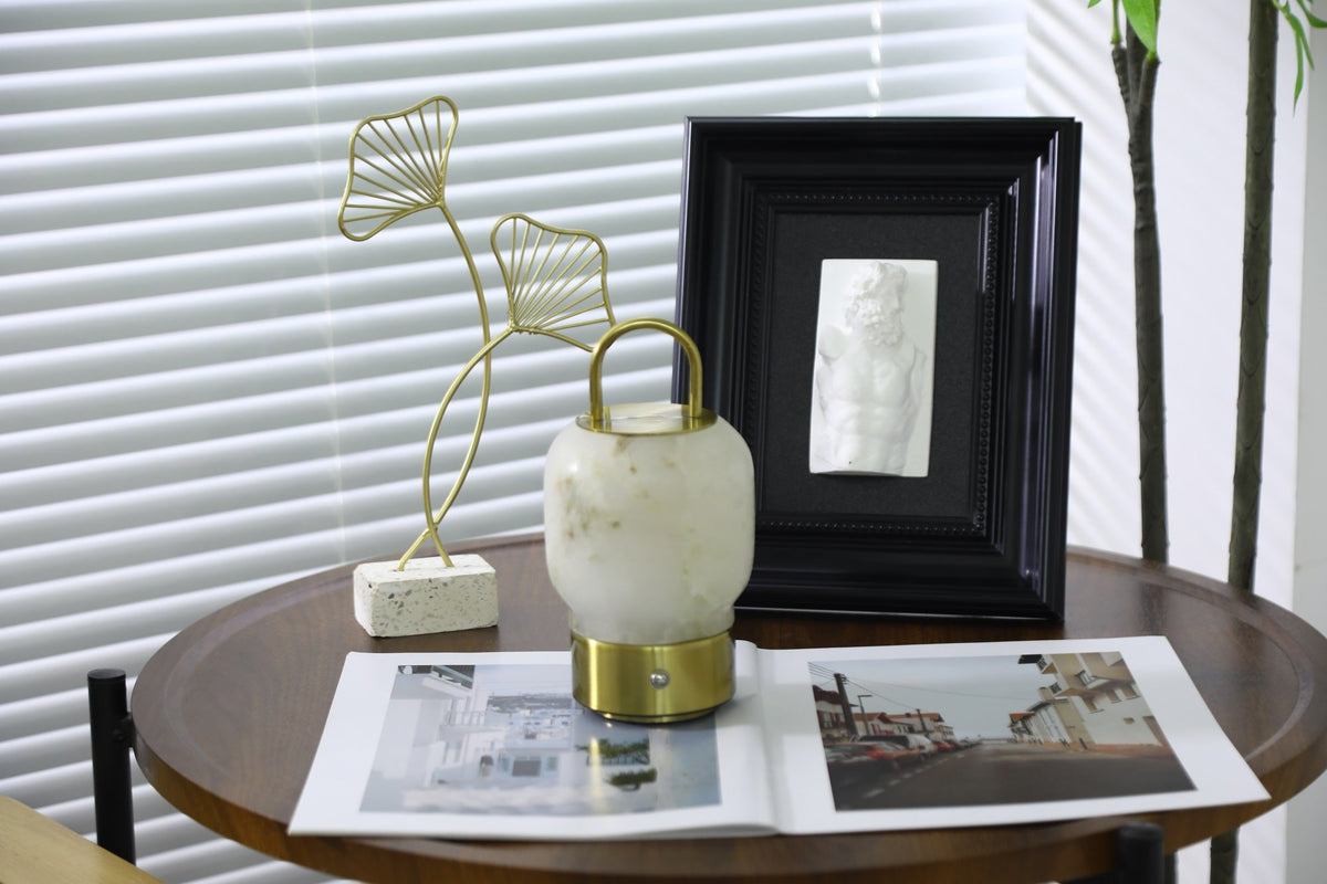 Alabaster Portable Rechargeable Table Lamp – product view 15