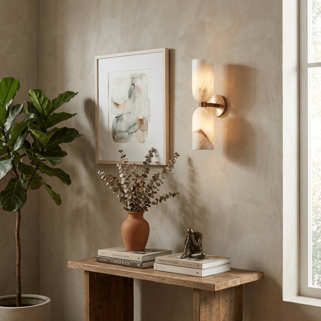 Alabaster Nexus Wall Sconce – product view 2