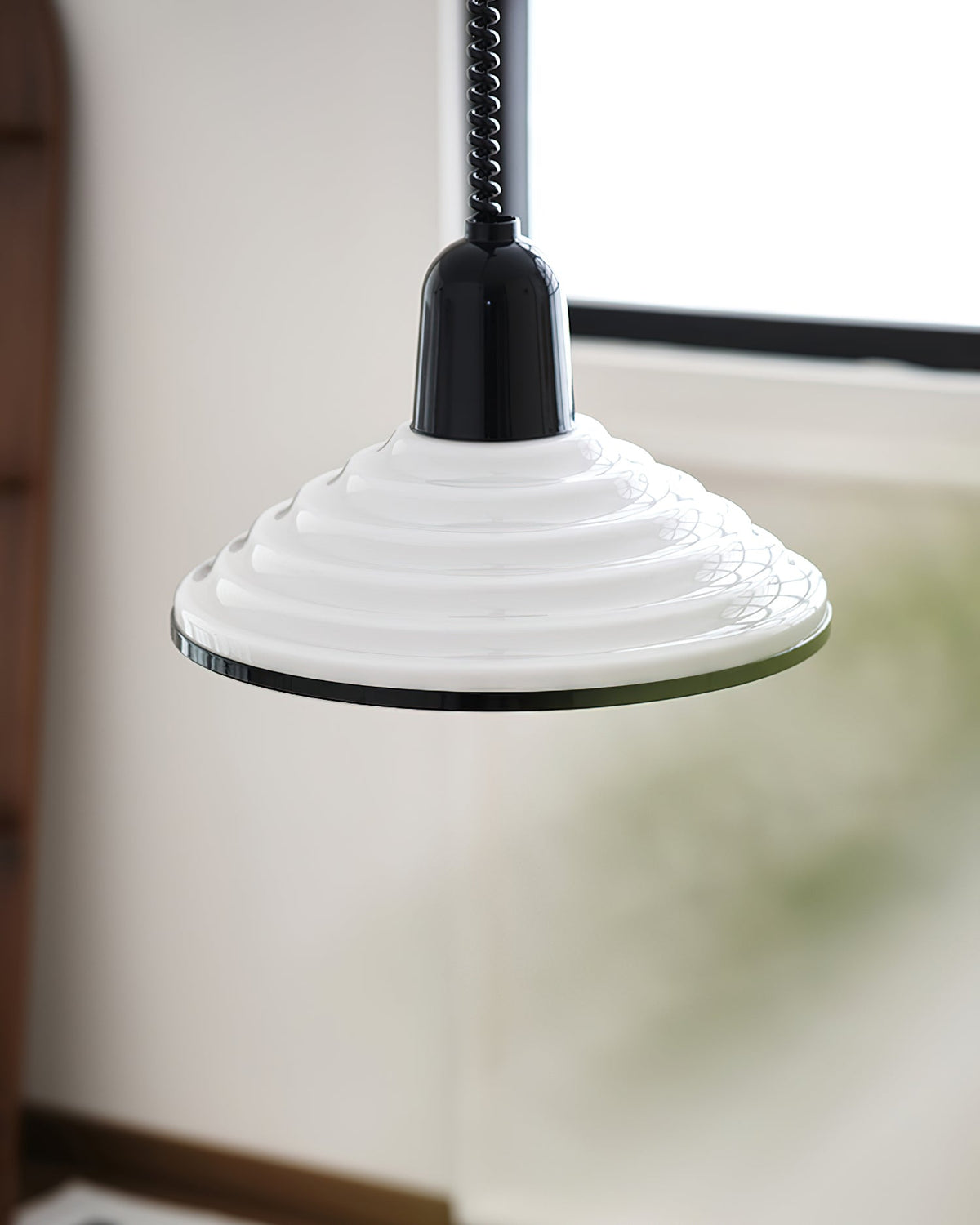 Metalowa Glass Pendant Lamp — product view 4