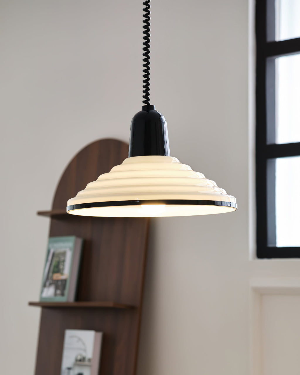 Metalowa Glass Pendant Lamp — product view 8