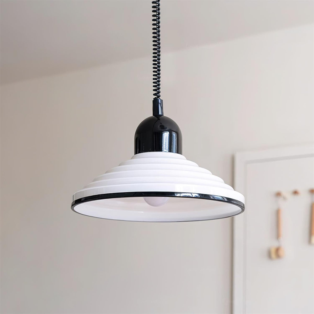 Metalowa Glass Pendant Lamp — product view 10