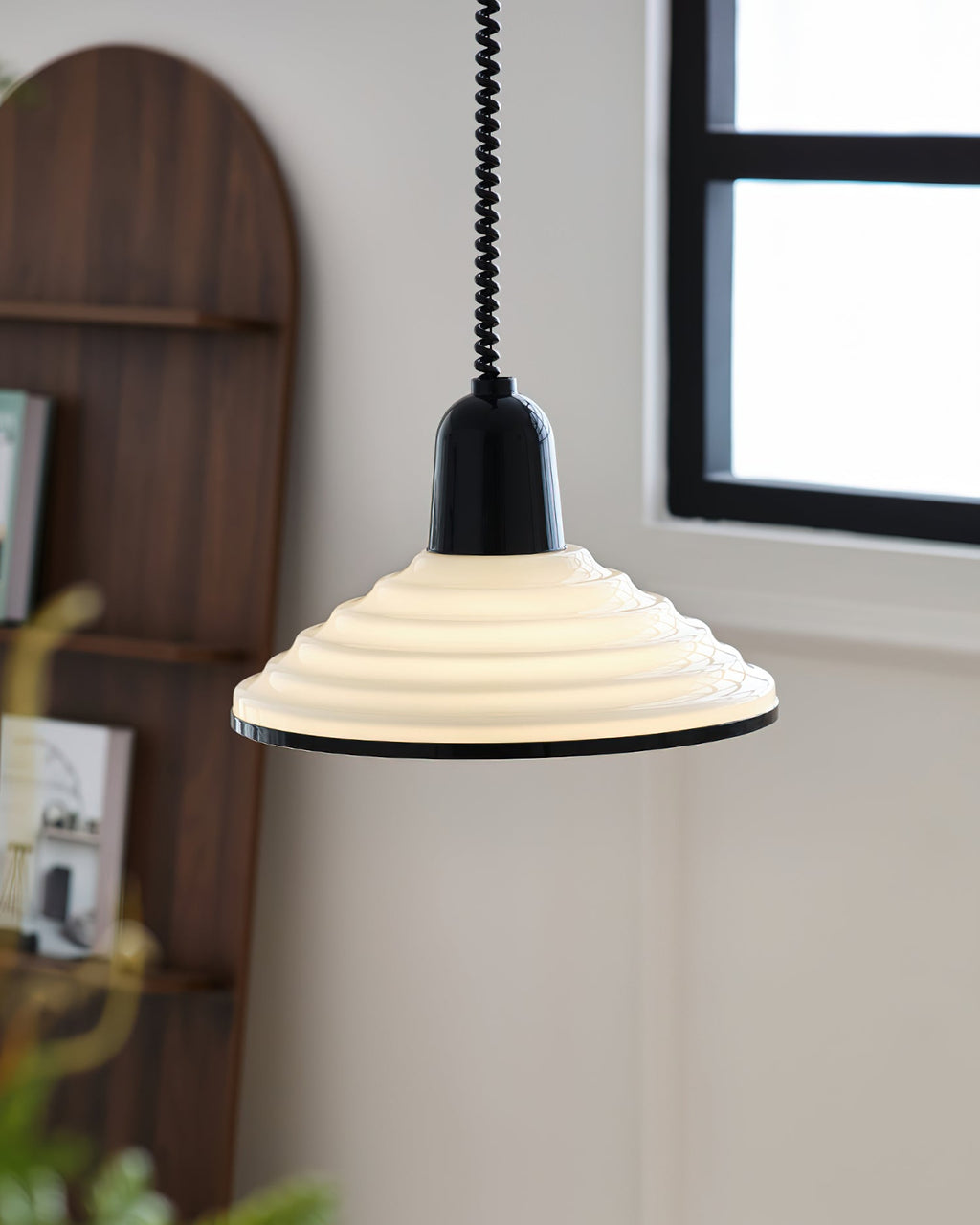 Metalowa Glass Pendant Lamp — product view 12