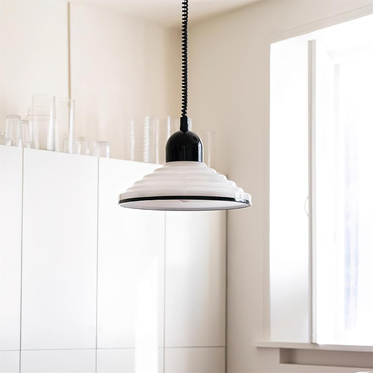 Metalowa Glass Pendant Lamp — product view 13