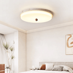 Aeon Travertine Orb Ceiling Light — product view 2