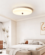 Aeon Travertine Orb Ceiling Light — product view 4