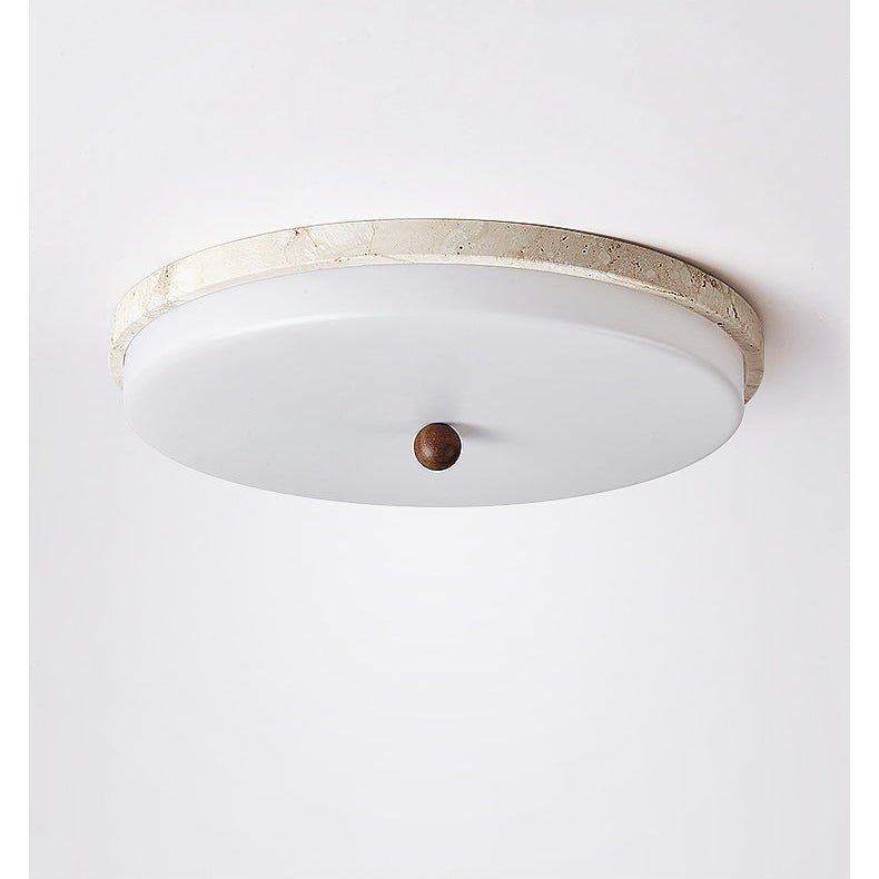 Aeon Travertine Orb Ceiling Light — product view 13