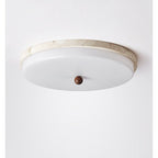 Aeon Travertine Orb Ceiling Light — product view 13