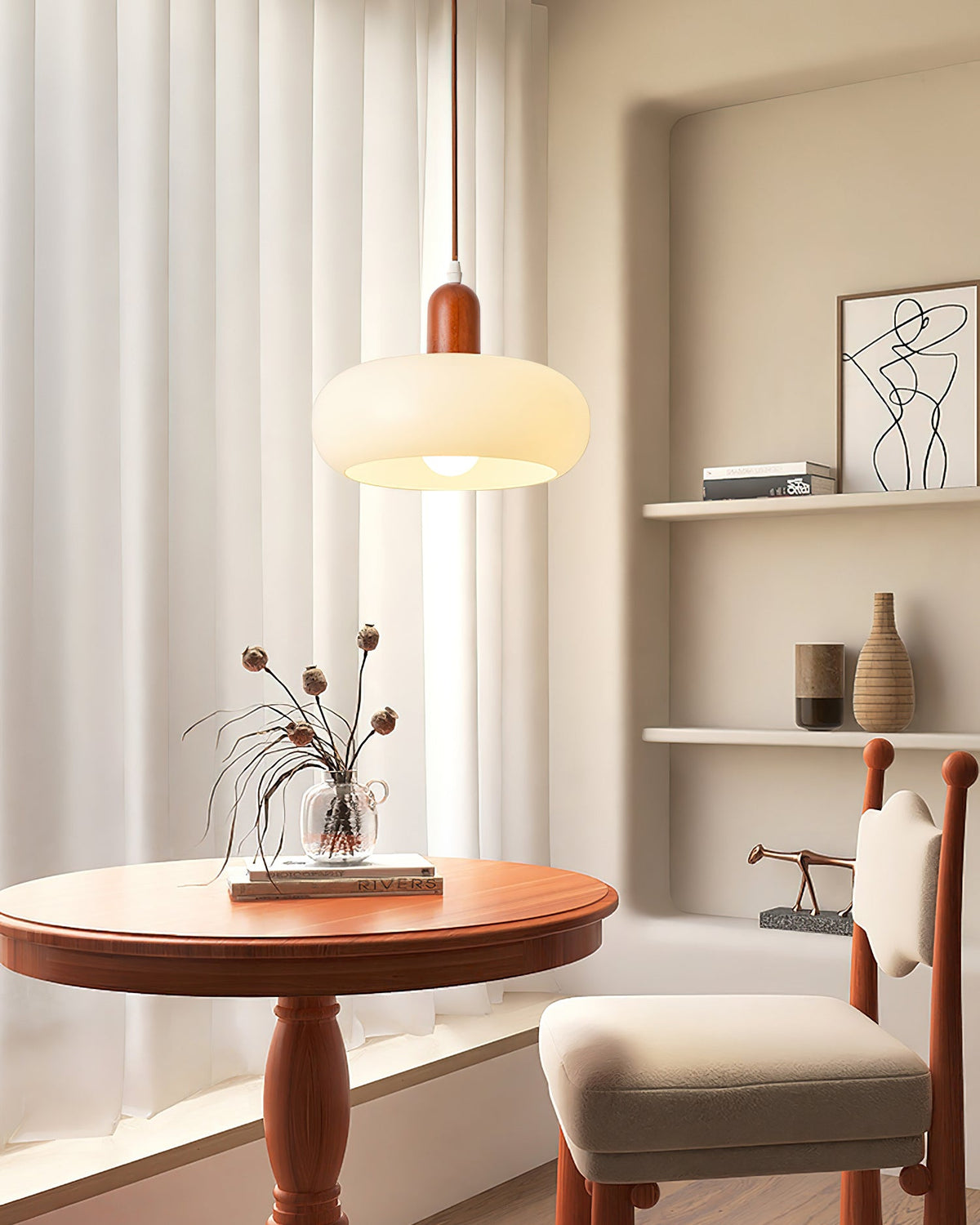 Rime Glass Pendant Lamp — product view 3